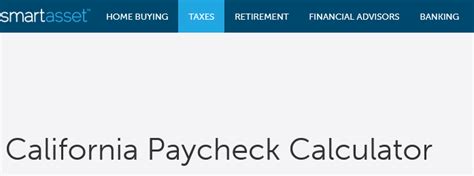 paycheck calculator smartasset